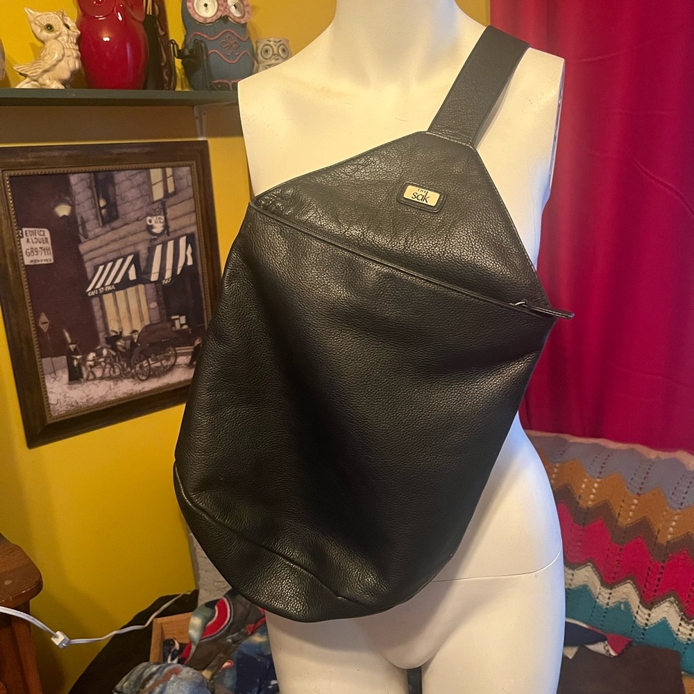 Elegant Black Women's Backpack